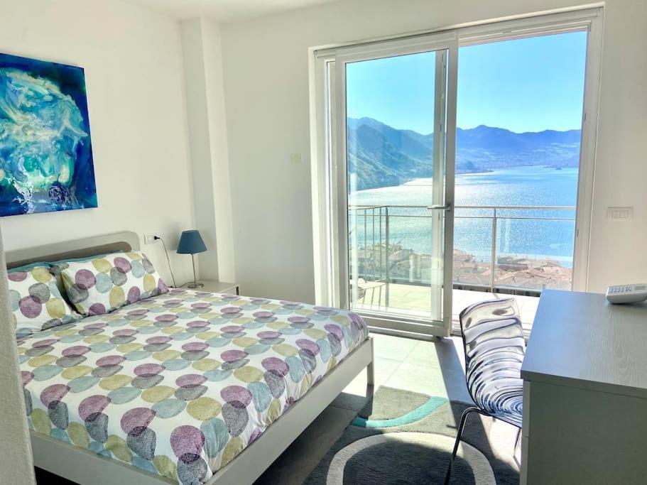 Piccolo Paradiso Vista Lago Con Piscina Privata Riva di Solto Eksteriør bilde
